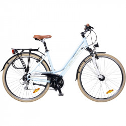 Trekking kerékpár Ravenna Alivio női 2015 babakék/fehér-krém Trekking kerékpár Neuzer