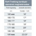 Trekking kerékpár Ravenna 100 férfi 2015 fekete/cián-piros