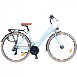 Trekking kerékpár Ravenna 100 női 2015 babakék/fehér-krém Trekking kerékpár Neuzer