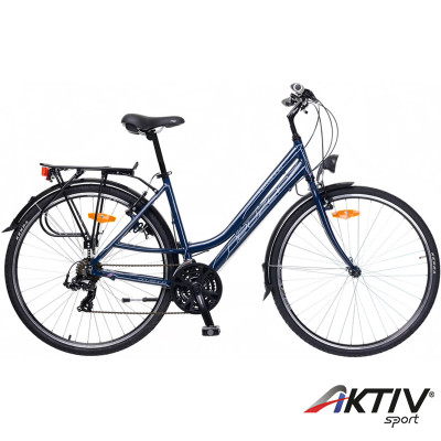 Trekking kerékpár Ravenna 50 női 2015 navykék/fehér-pink