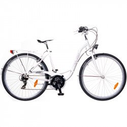 Trekking kerékpár Ravenna 30 női 2015 fehér/lila-szürke Trekking kerékpár Neuzer