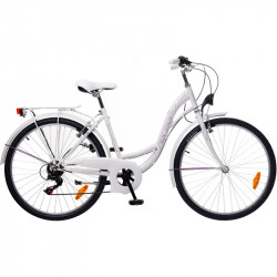 City kerékpár Venezia 6 2015 női fehér/szürke-lila City kerékpár Neuzer