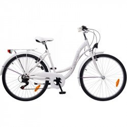 City kerékpár Venezia 6 2015 női fehér/szürke-lila City kerékpár Neuzer