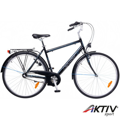 City kerékpár Ravenna N3 2015 férfi fekete/cián-fehér