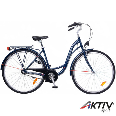 City kerékpár Ravenna N3 2015 női navykék/fehér-piros