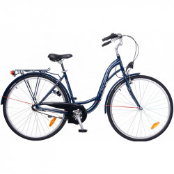 City kerékpár Ravenna N3 2015 női navykék/fehér-piros City kerékpár Neuzer