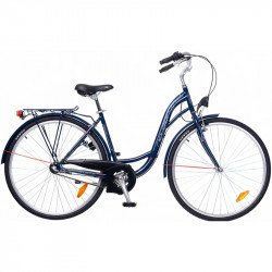 City kerékpár Ravenna N3 2015 női navykék/fehér-piros City kerékpár Neuzer