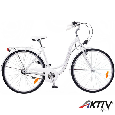 City kerékpár Venezia N3 2015 női fehér/szürke-lila