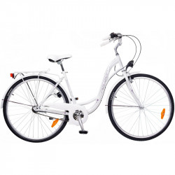 City kerékpár Venezia N3 2015 női fehér/szürke-lila City kerékpár Neuzer