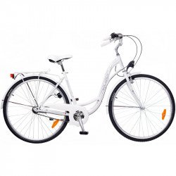 City kerékpár Venezia N3 2015 női fehér/szürke-lila City kerékpár Neuzer