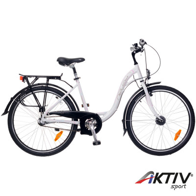 City kerékpár Padova 26 2015 női fehér/pink