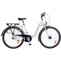 City kerékpár Padova 26 2015 női fehér/pink City kerékpár Neuzer