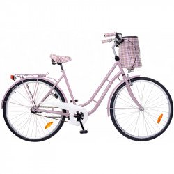 City kerékpár Classic 28 Premium 2015 nő mályva/fehér City kerékpár Neuzer
