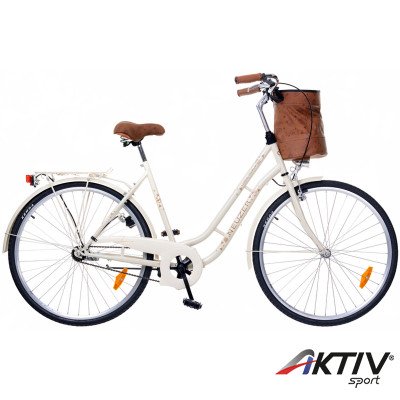 City kerékpár Classic 28 Premium 2015 nő krém/barna