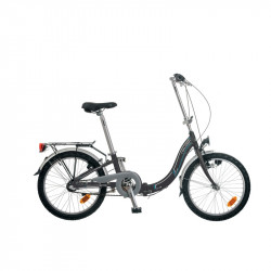 Összecsukható kerékpár Nexus 20 2015 fekete Összecsukható kerékpár Neuzer