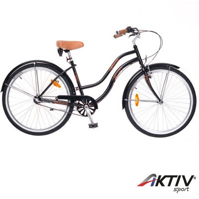 Cruiser kerékpár California 2015 női fekete