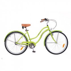 Cruiser kerékpár California 2015 női neonzöld Cruiser kerékpár Neuzer