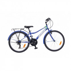 Gyerek kerékpár Bobby 24 City 2015 fiú királykék/fehér-zöld 24 col - fiú kerékpár Neuzer