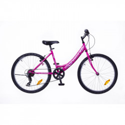 Gyerek kerékpár Cindy 24 2015 lány 6S pink/pink Kerékpár Neuzer