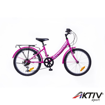 Gyerek kerékpár Cindy 20 City 2015 lány pink/pink