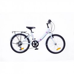 Gyerek kerékpár Cindy 20 City 2015 lány babakék/pink 20 col - lány kerékpár Neuzer