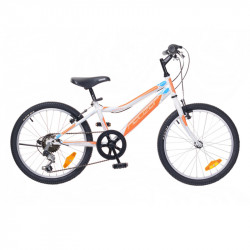 Gyerek kerékpár Bobby 20 2015 fiú 6S fehér/narancs-cián 20 col - fiú kerékpár Neuzer