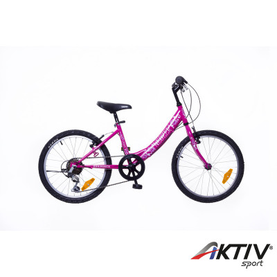 Gyerek kerékpár Cindy 20 2015 lány 6S pink/pink