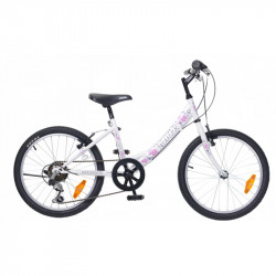 Gyerek kerékpár Cindy 20 2015 lány 6S fehér/pink 20 col - lány kerékpár Neuzer