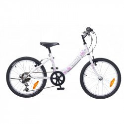 Gyerek kerékpár Cindy 20 2015 lány 6S fehér/pink 20 col - lány kerékpár Neuzer