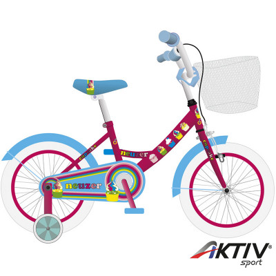 BMX Kerékpár 16 lány cupcake pink/cián