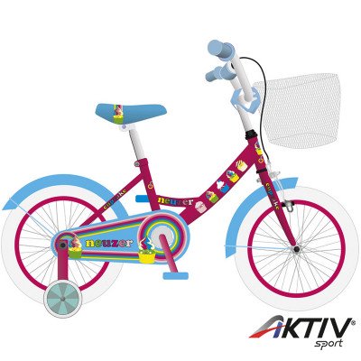 BMX Kerékpár 16 lány cupcake pink/cián