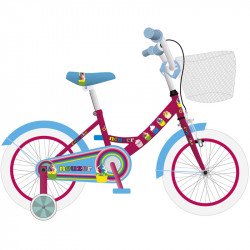 BMX Kerékpár 16 lány cupcake pink/cián 16 col - lány kerékpár Neuzer