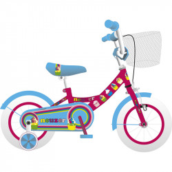 BMX Kerékpár 12 lány cupcake pink/cián Sportszer Neuzer