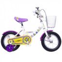 BMX Kerékpár 12 lány cupcake fehér/vanilia-szilva