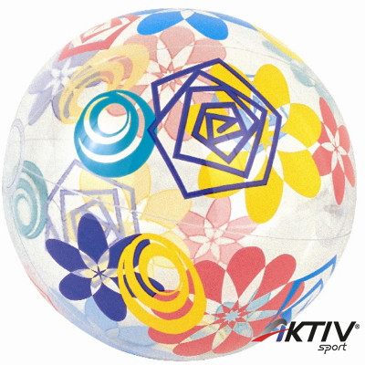 Átlátszó strandlabda 61 cm