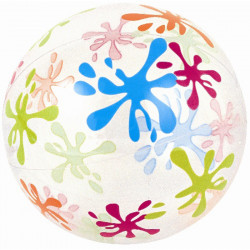 Átlátszó strandlabda 61 cm