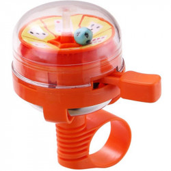 Acor ABE21205 rulett csengő narancs Kerékpár csengő, duda, tükör Acor