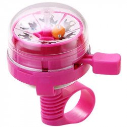Acor ABE21205 rulett csengő pink Kerékpár csengő, duda, tükör Acor