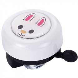 Acor ABE21303 állatfigurás csengő fehér Kerékpár csengő, duda, tükör Acor