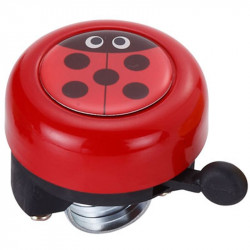 Acor ABE21303 állatfigurás csengő piros Kerékpár csengő, duda, tükör Acor