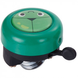 Acor ABE21303 állatfigurás csengő zöld Kerékpár csengő, duda, tükör Acor