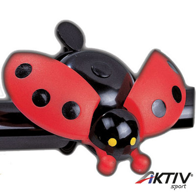 Acor ABE2201 csengő, katicás piros