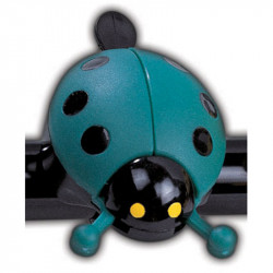 Acor ABE2201 csengő katicás zöld Kerékpár csengő, duda, tükör Acor