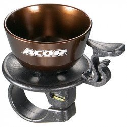Acor ABE2803 kávéscsésze csengő barna Kerékpár csengő, duda, tükör Acor