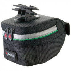 Acor ABG2704 nyeregtáska fekete bővíthető Sportszer Acor