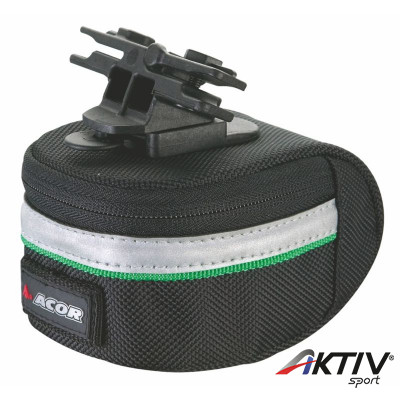 Acor ABG2705 nyeregtáska fekete mini