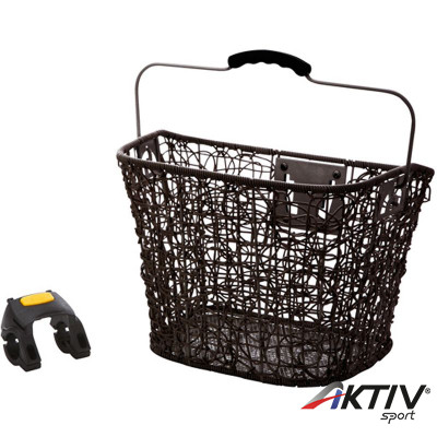 Acor ABK21304 első kosár műanyagfonatos fekete