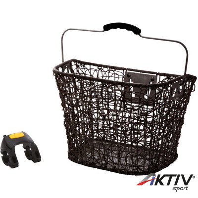 Acor ABK21304 első kosár műanyagfonatos fekete
