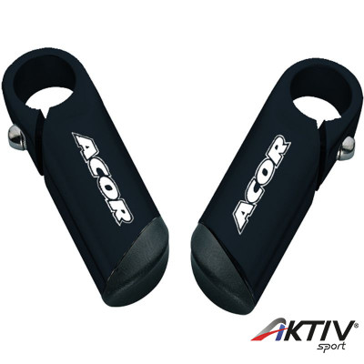 Acor ABZ2003l kormányvég ovális alu fekete