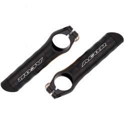 Acor ABZ21203 kormányvég alu 80 mm 3D cnc esztergált fekete Kerékpár tartozékok Acor